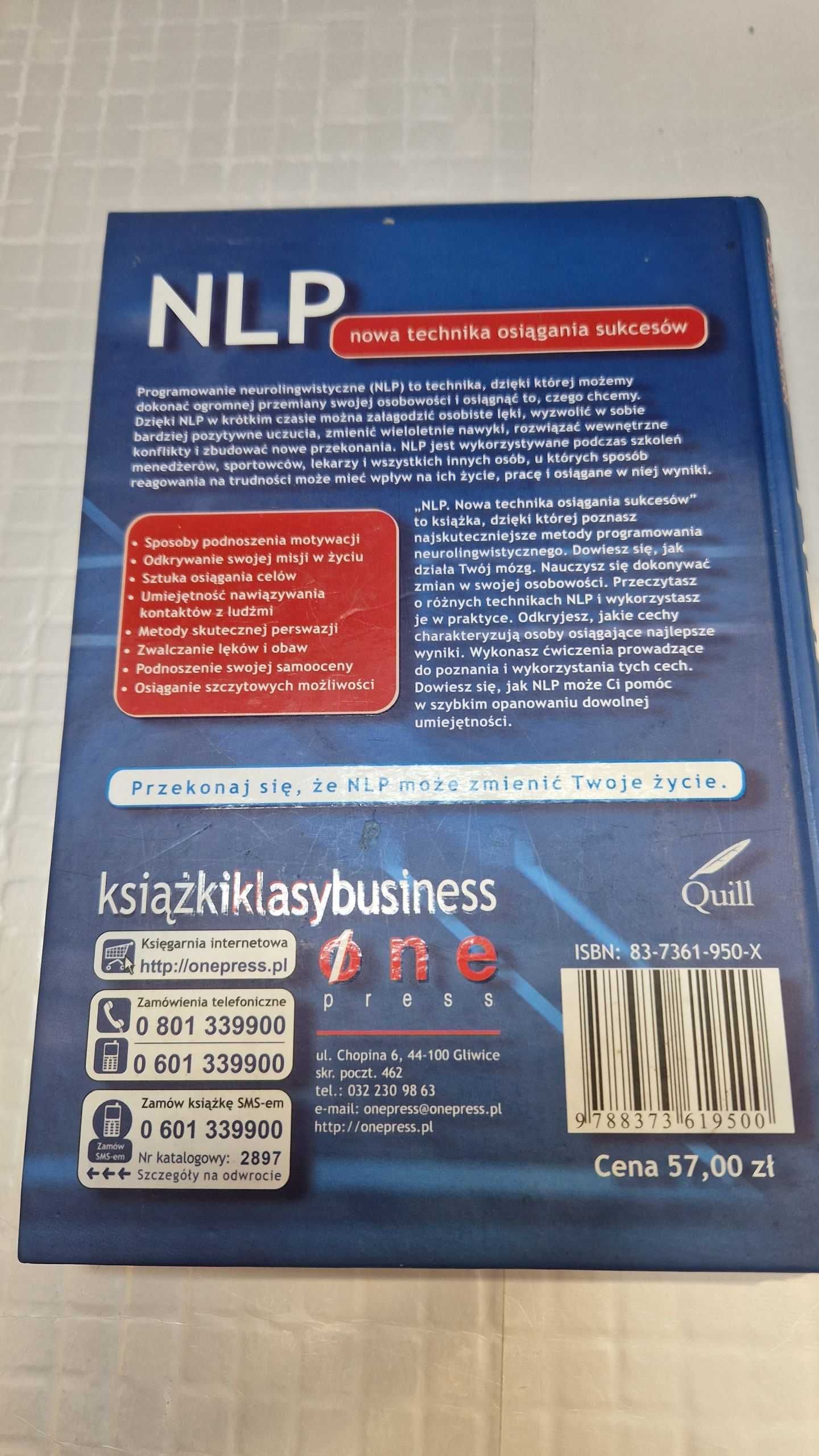 NLP Neurolimgwistyczne programowanie S. Andreas Ch.. Faulkner