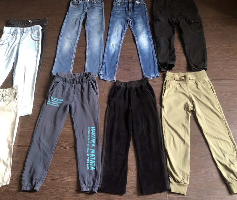 Срочно‼️пакет джинси спортивки худі реглан футболки 122 128 134