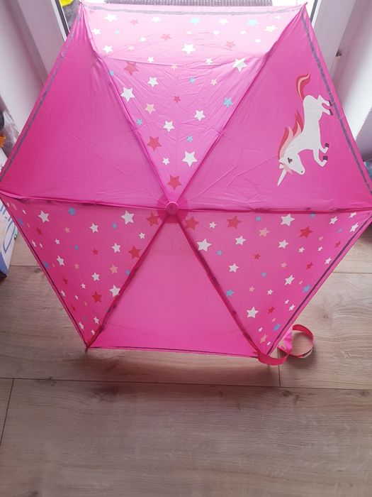 Parasol dziewczęcy z odblaskiem marki Rossmann