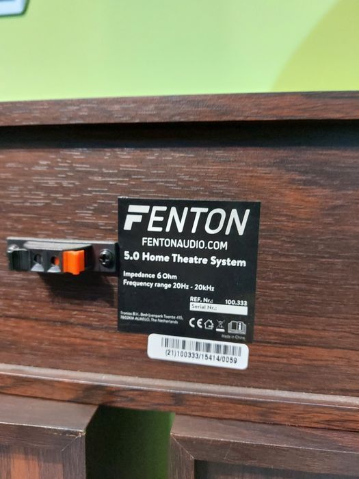 FRONT+ centralny  Fenton HF5W 5.0 Home Theatre System wysyłka Kurierem