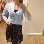 Sweter ażurowy uniwersalny