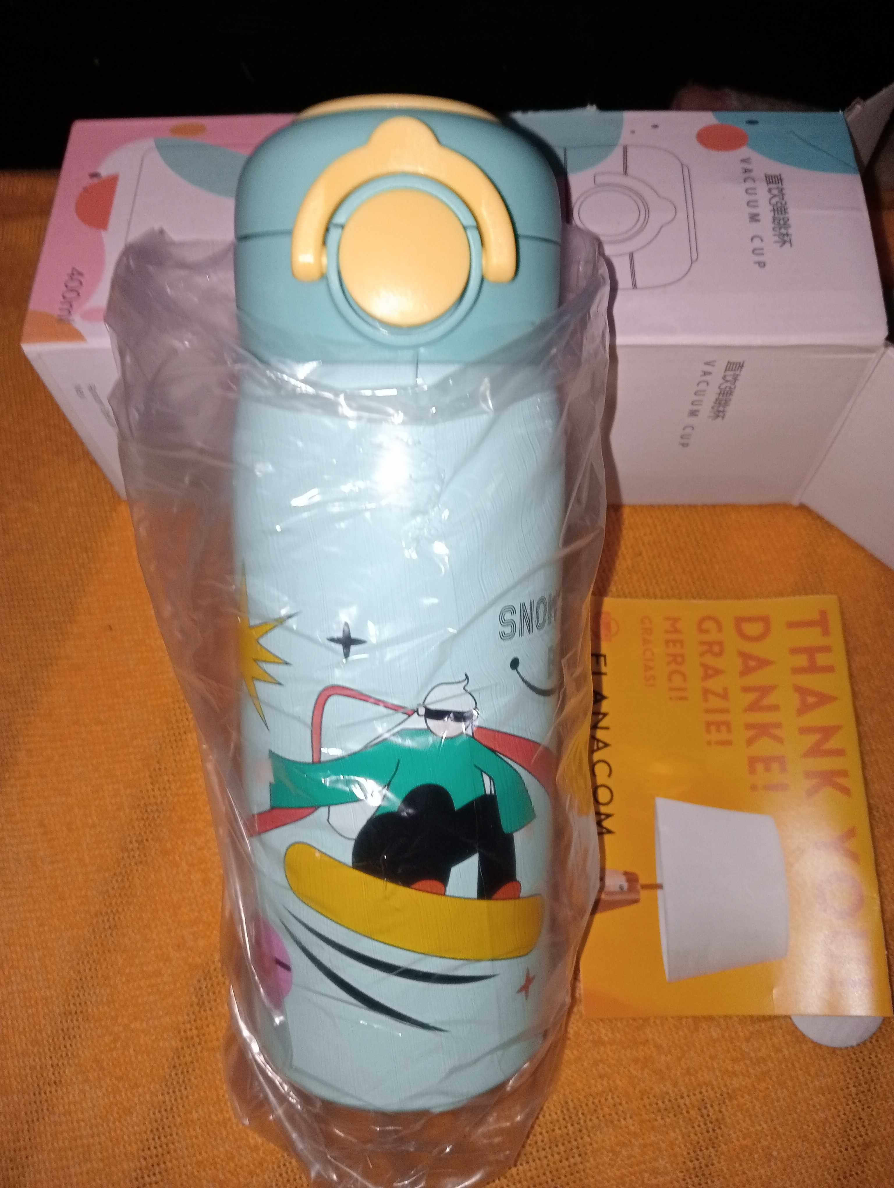Butelka do picia dla dzieci ze stali nierdzewnej 400 ml