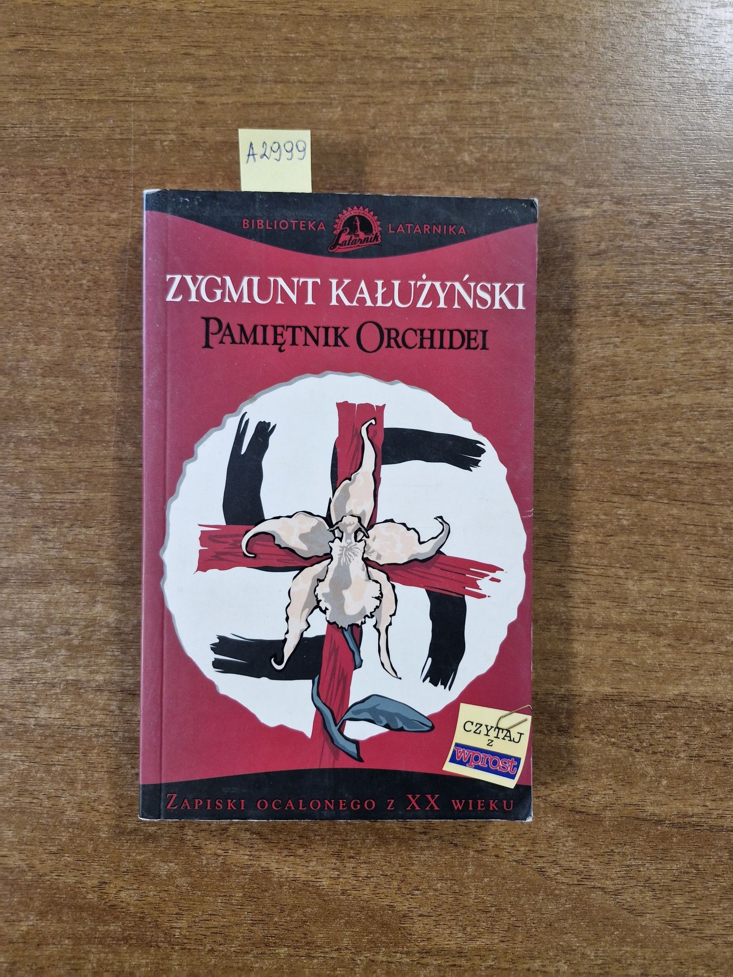 A2999. "Pamiętnik orchidei" Zygmunt Kałużyński