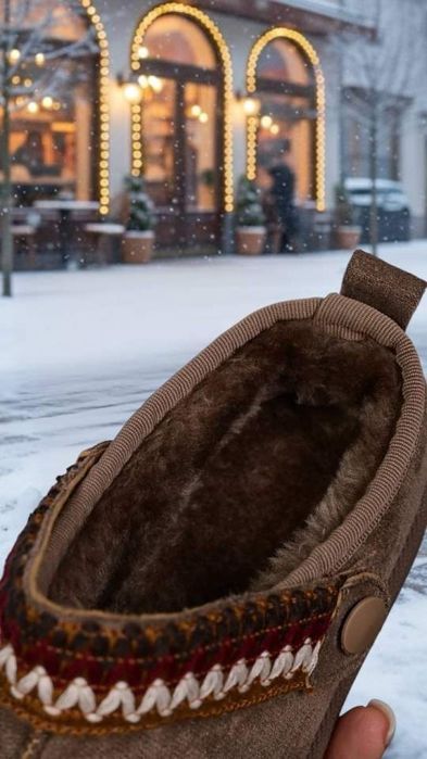 Трендові коричневі   уги жіночі на потовщеній підошві