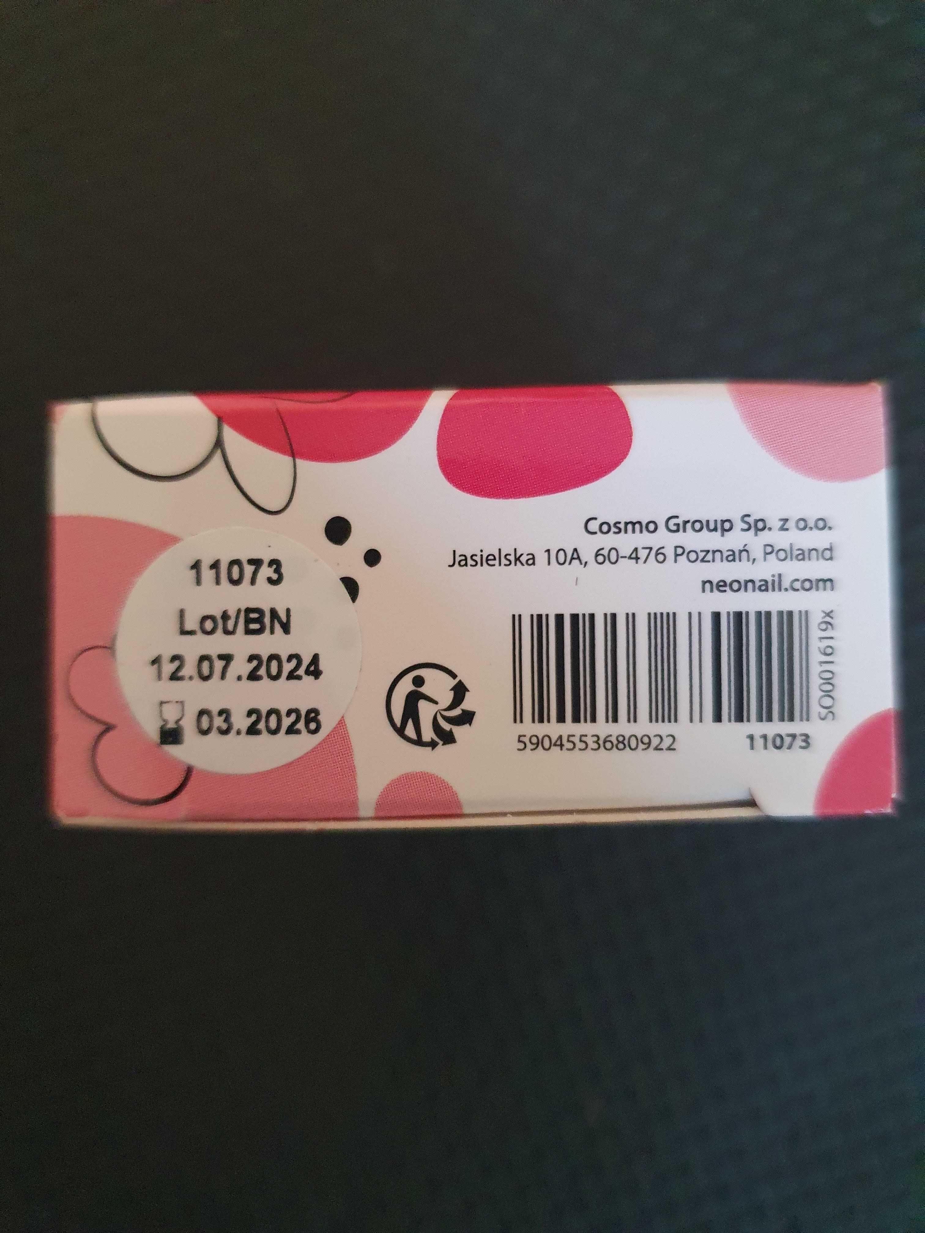 2 lakiery hybrydowe Neonail po 3 ml NOWE