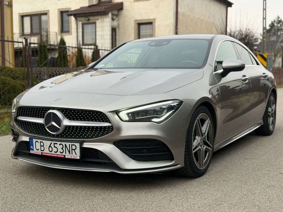 Mercedes-Benz CLA Salon PL FV23% 4Matic Kamera 360 Burmester Multibeam CarPlay Android