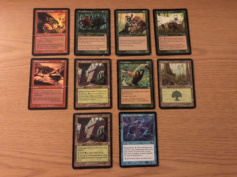 Lote de 41 cartas Magic The Gathering