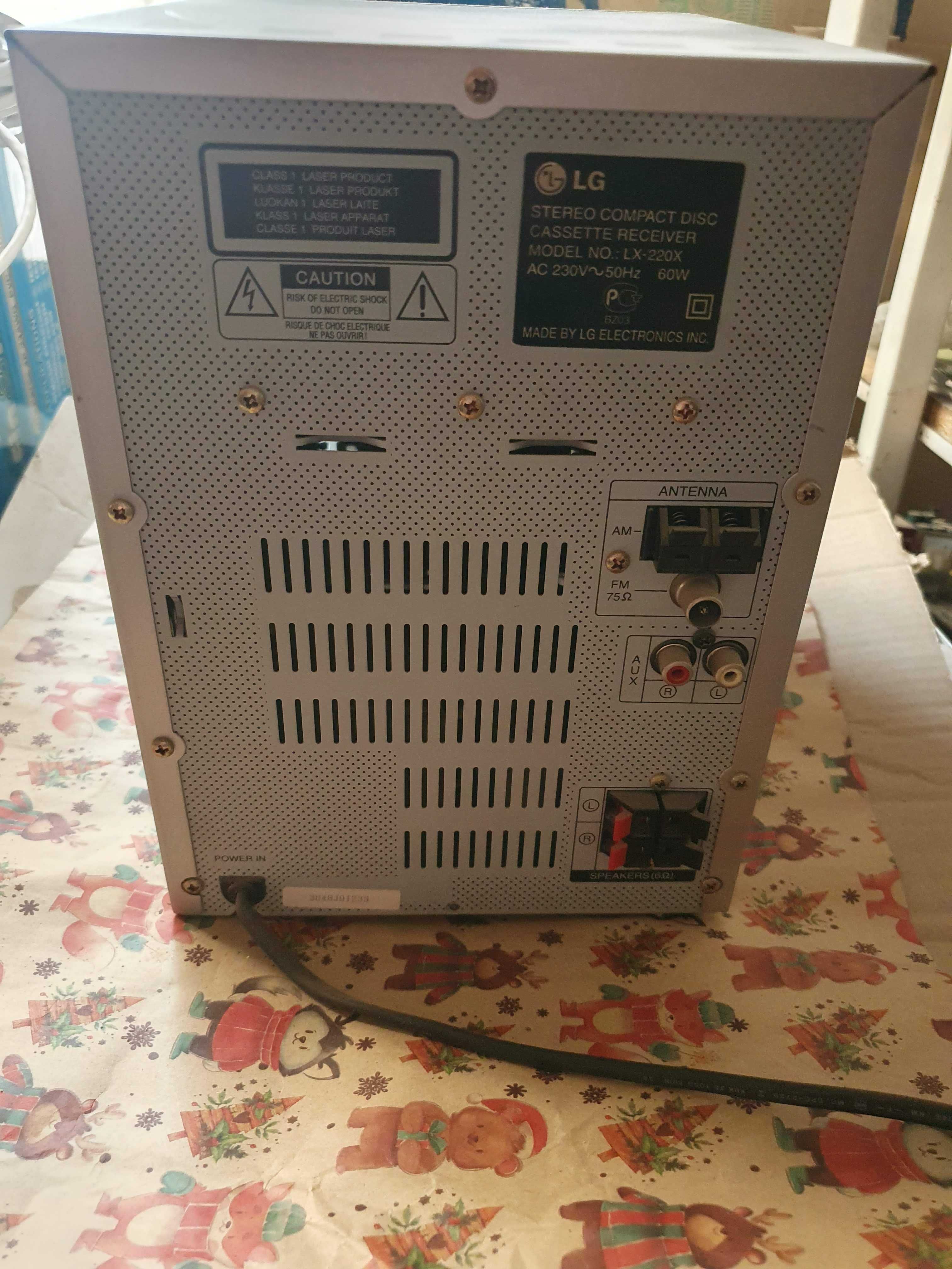 Муз.центр LG-LX220 на запчасти