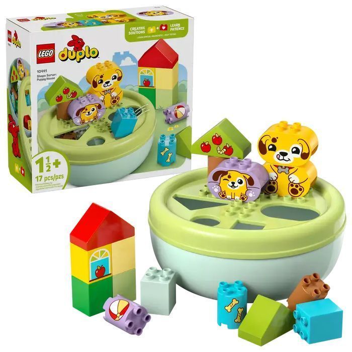 LEGO DUPLO Sorter kształtów: dom szczeniaczków 10441. LEGO