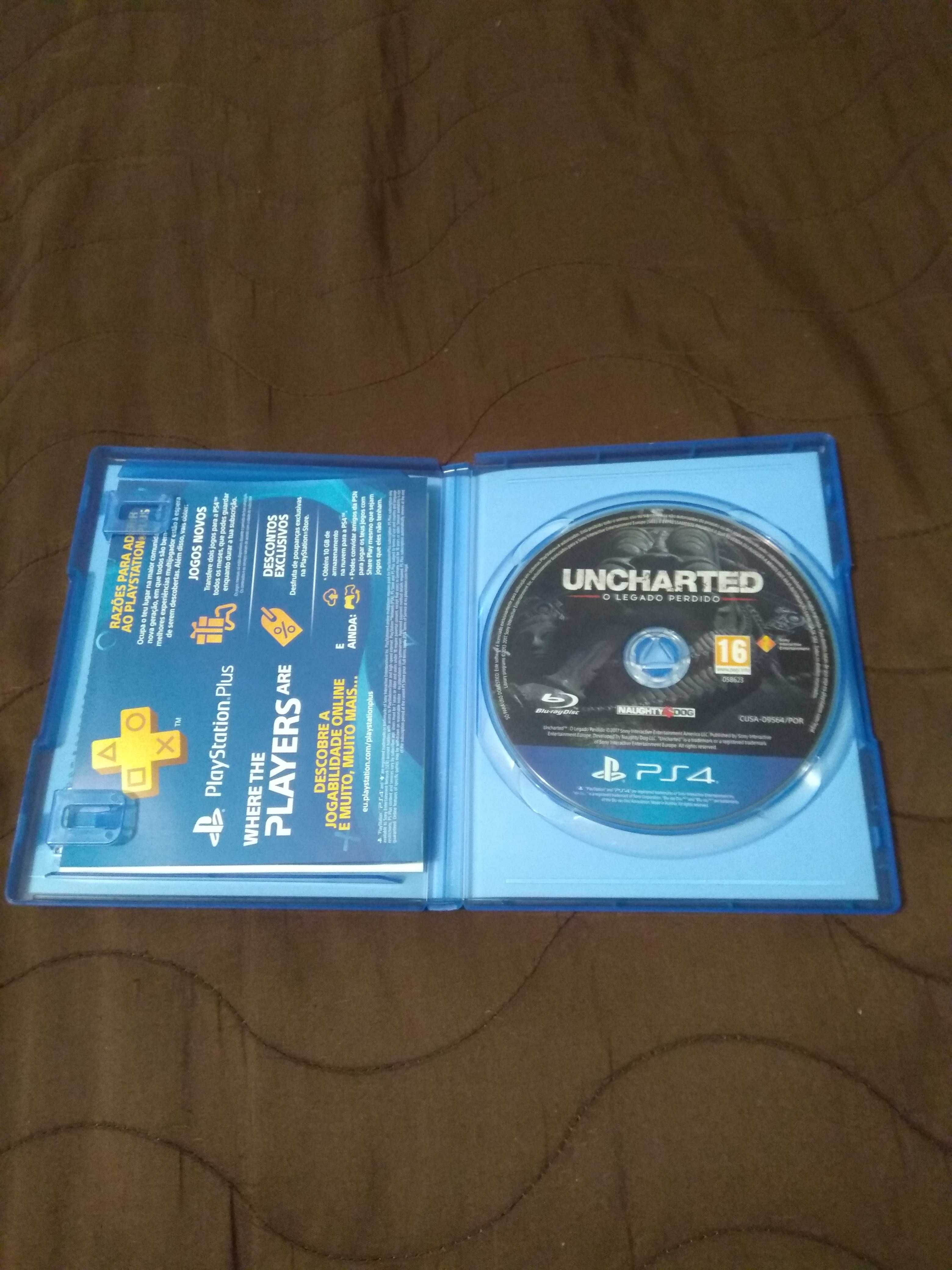 Uncharted o legado perdido ps4