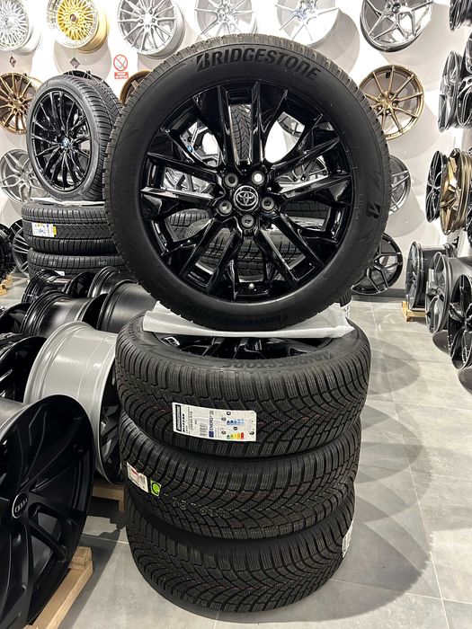 Oryginalne koła zimowe 19 5x114.3 Toyota RAV4 V 225/55R19 Bridgestone