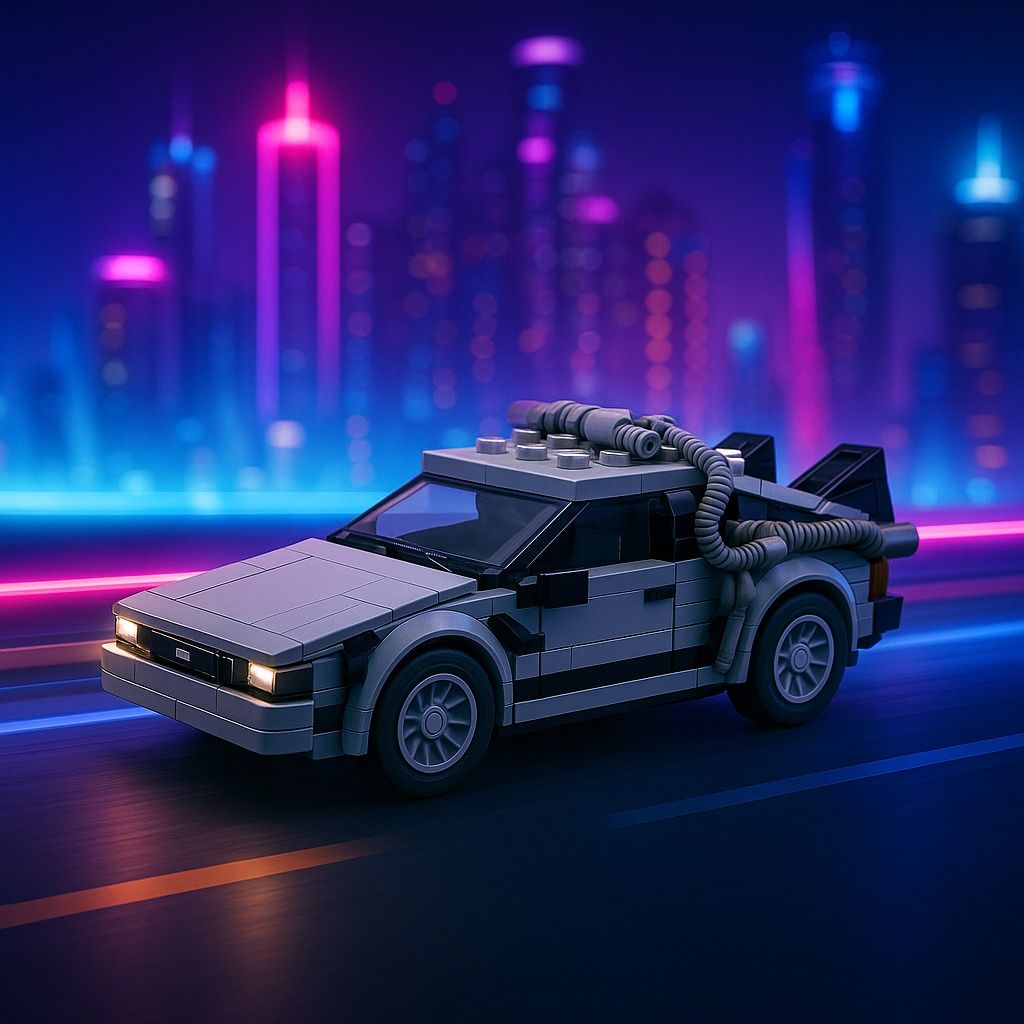 Lego Delorean – Назад в будущее