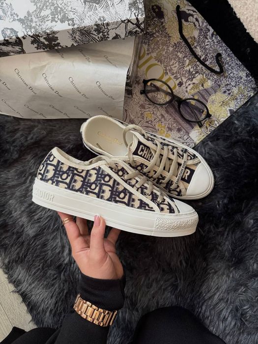 Жіночі кеди Dior B23 White Grey