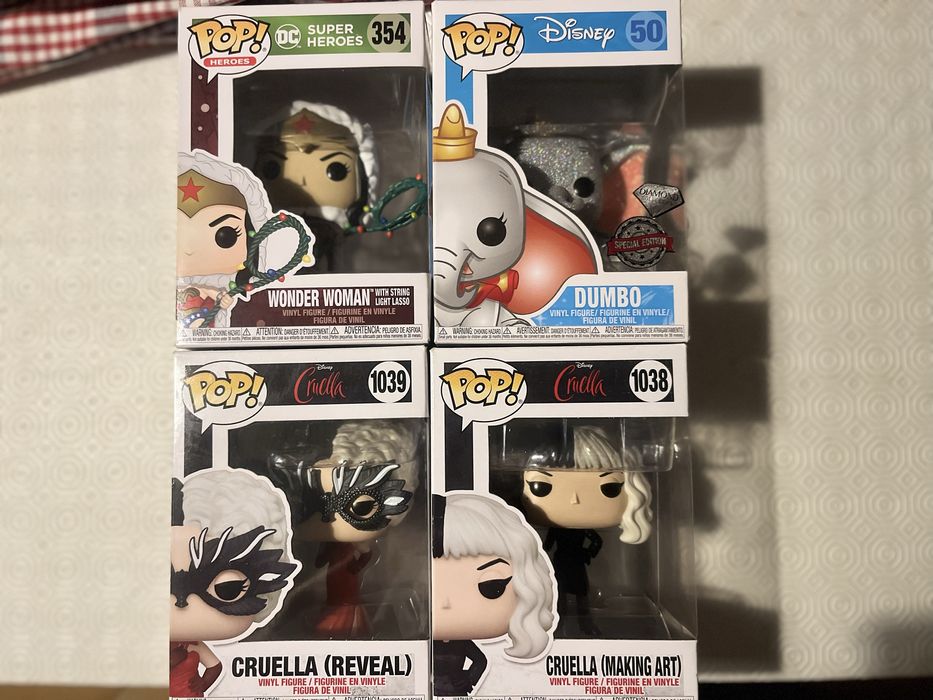 Figuras Funko Pop (LER A DESCRIÇÃO)