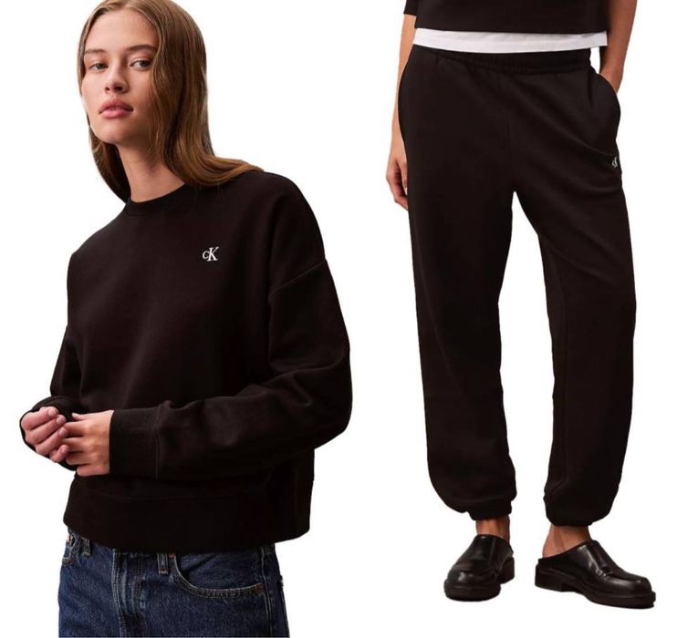 Calvin Clein костюм жіночий на флісі чорний