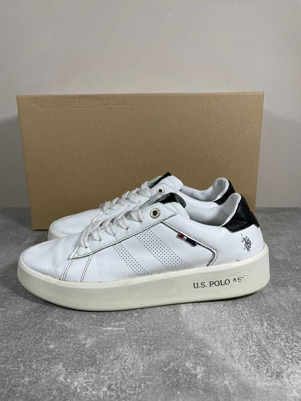 U. S. Polo ASSN sneakersy białe damskie sportów buty 38 tenisówki