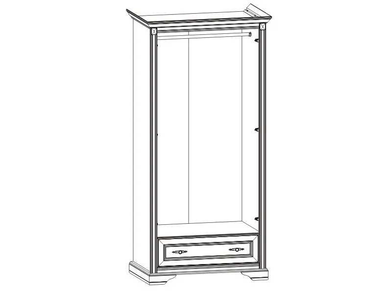 Продається шафа, дводверна.