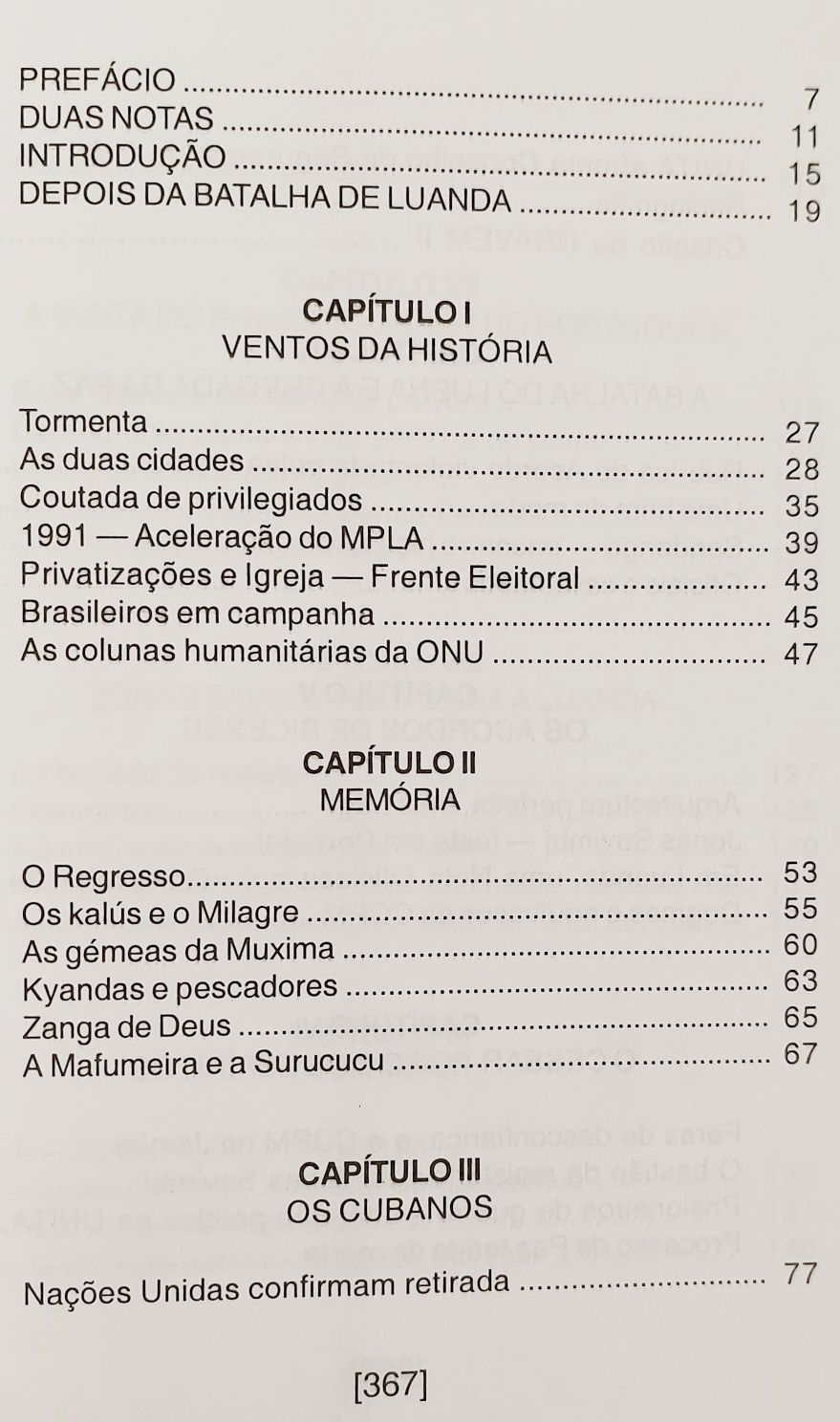 ANGOLA - Cultura do Medo