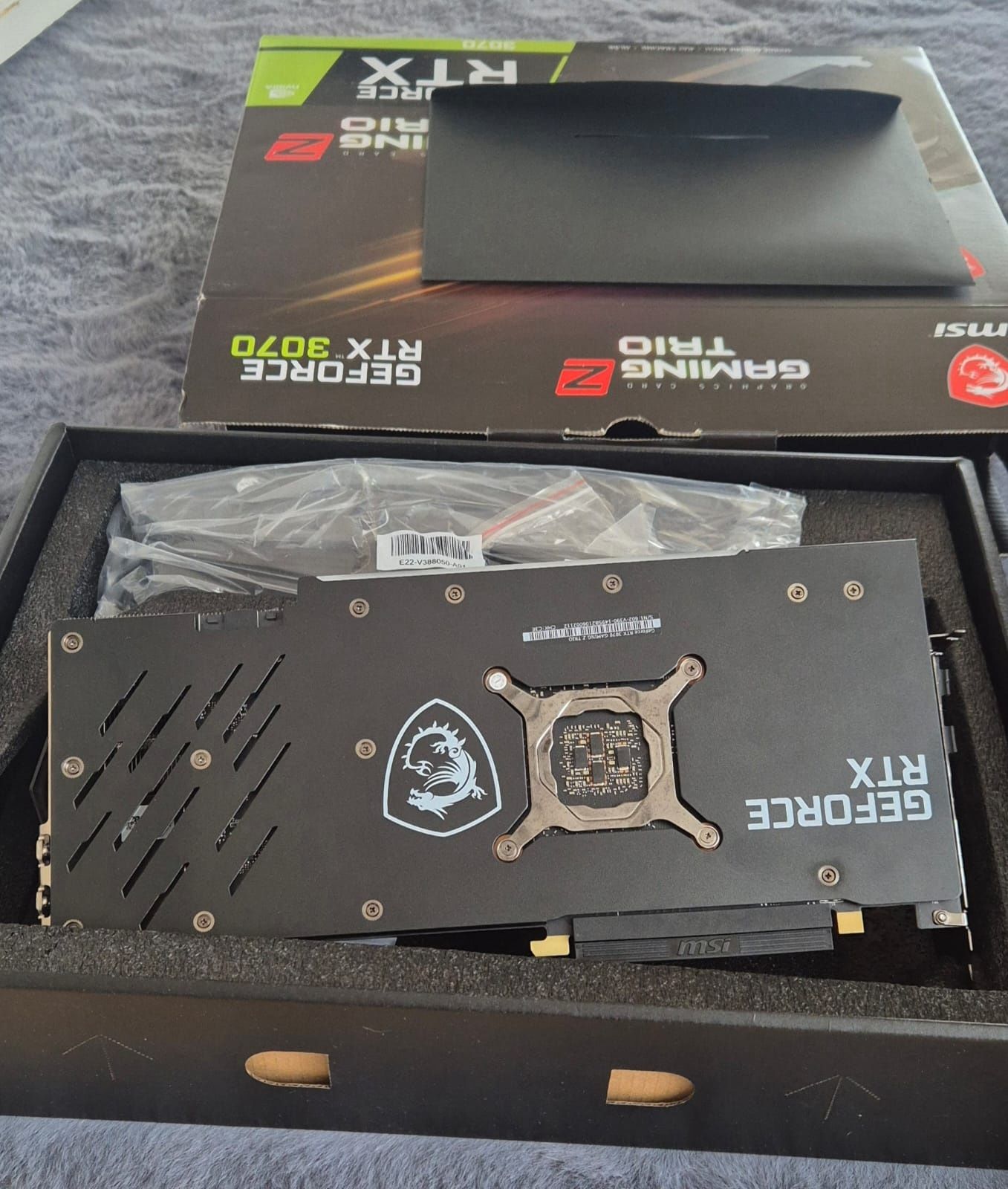 Karta Graficzna MSI RTX 3070 Gaming Trio Z