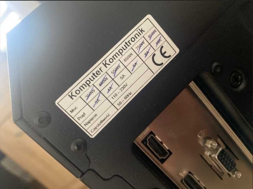 Komputronik Infinity X512 [S5] (i5-12400F, RTX 3060, 16GB RAM)