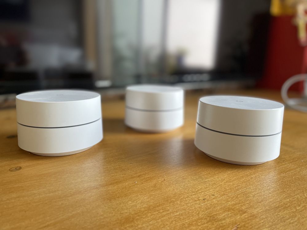 Roteador GOOGLE Wifi (Pack de 3 routers em branco)