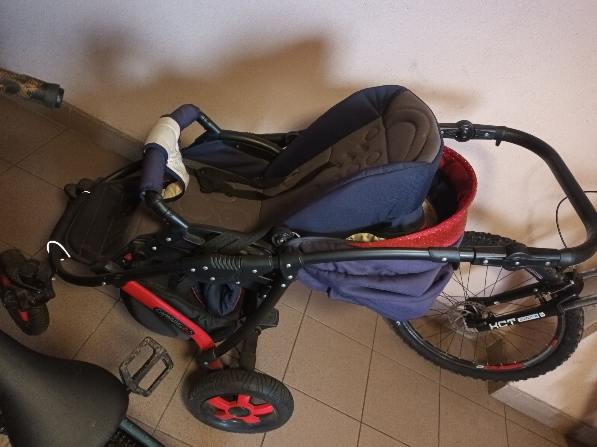 Wózek dziecięcy 3 w 1  Głęboko spacerowy