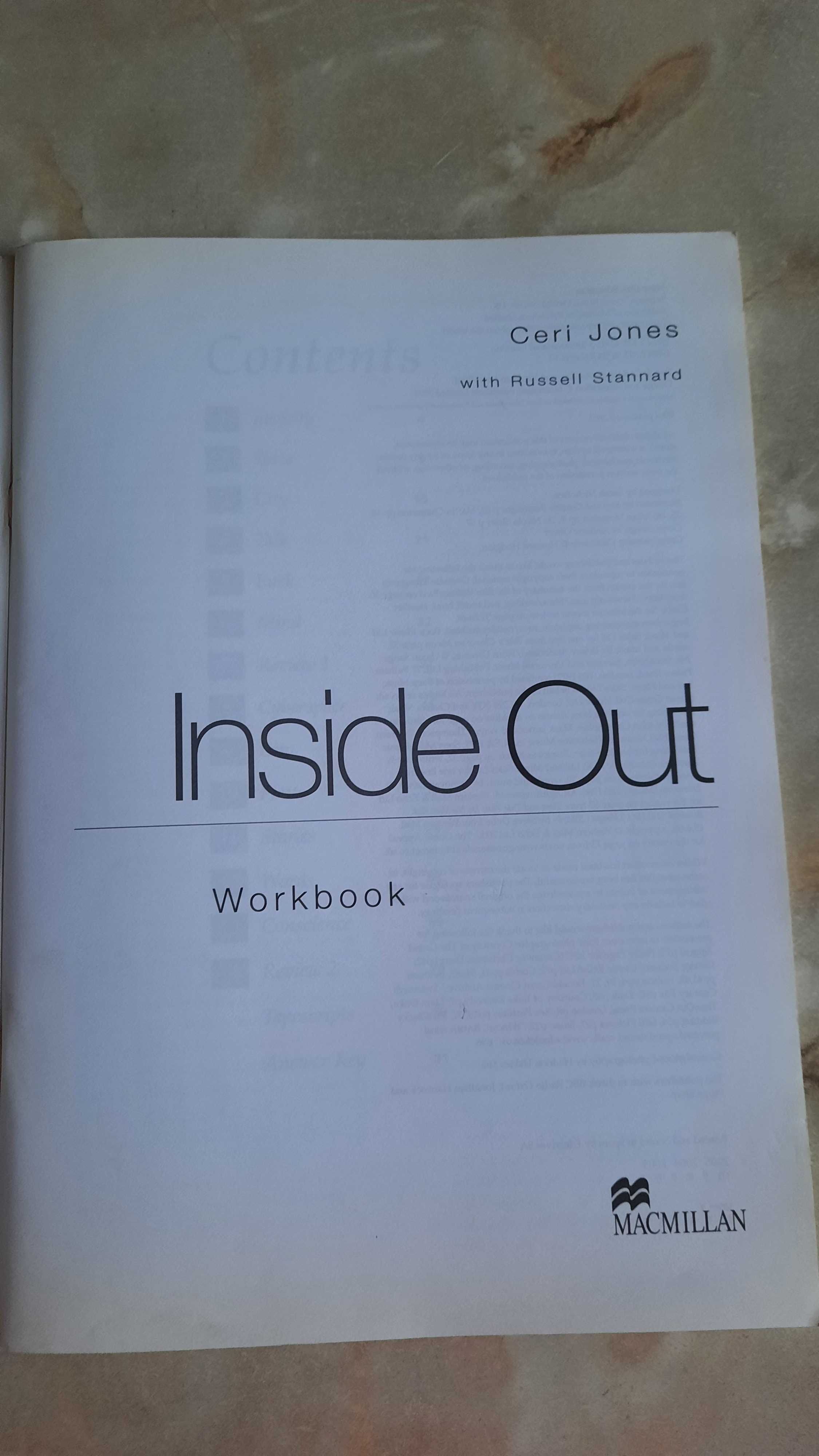 Inside Out Workbook Level 5  Advanced  Ceri Jones 2001