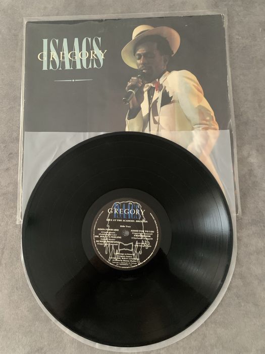 Gregory isaacs live  vinil