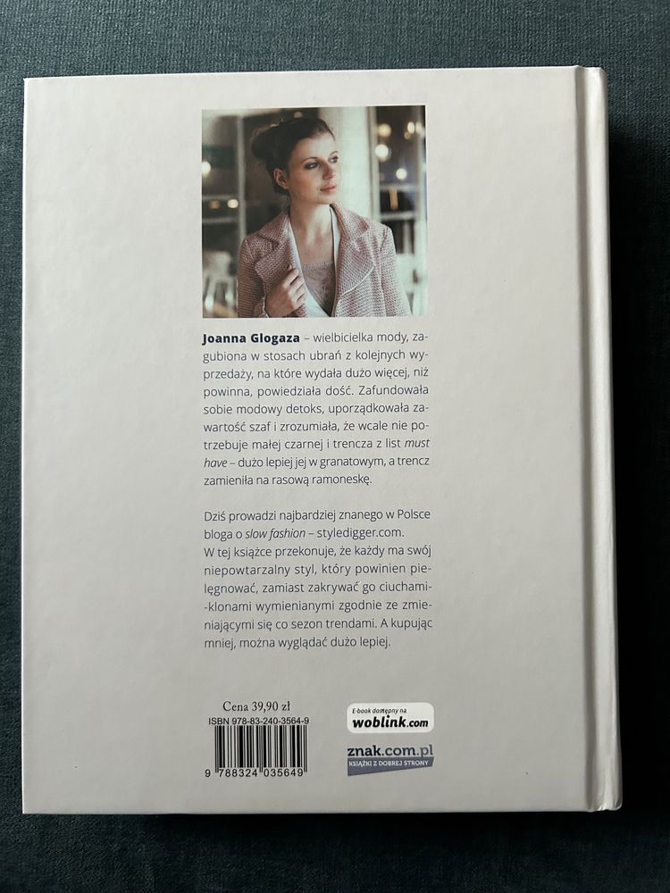 Książka Slow Fashion modowa rewolucja Joanna Glogaza