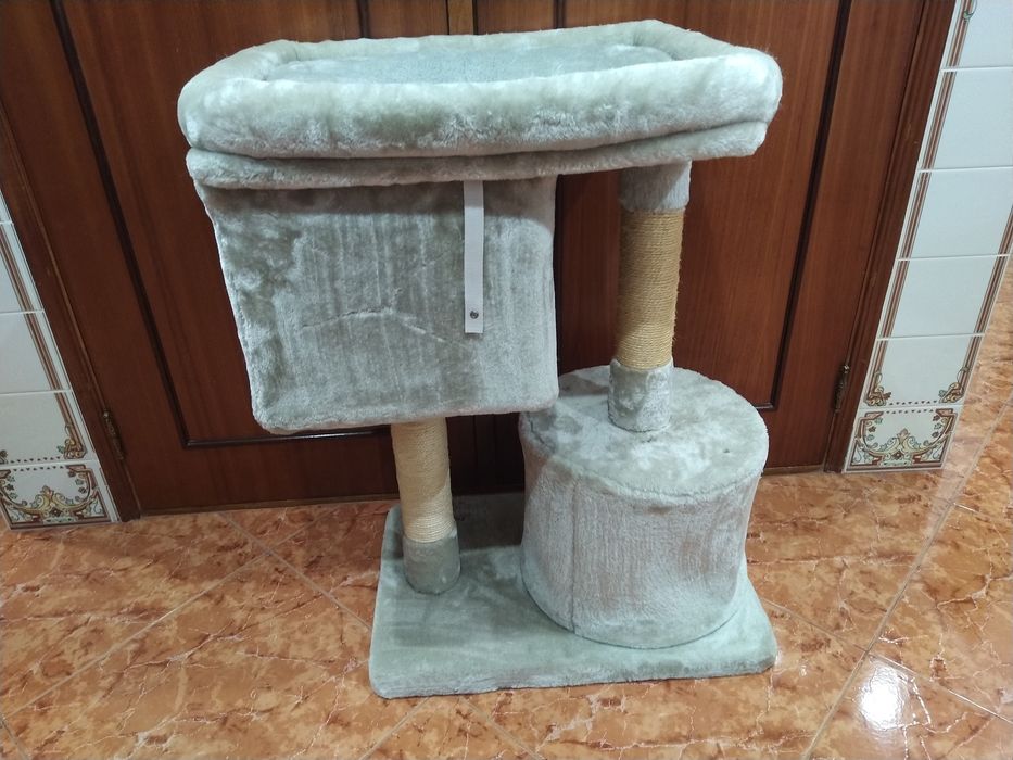 Arranhador árvore para gatos casa quarto apartamento vivenda escritóri