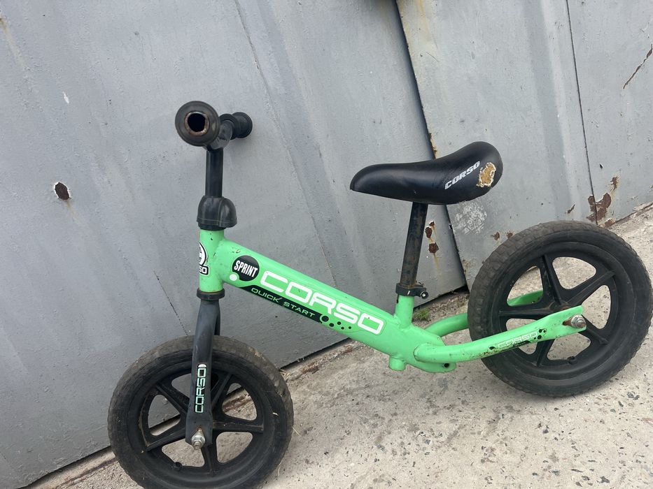 Дитячий самокат, велобіг , візок хлопчик дівчинка