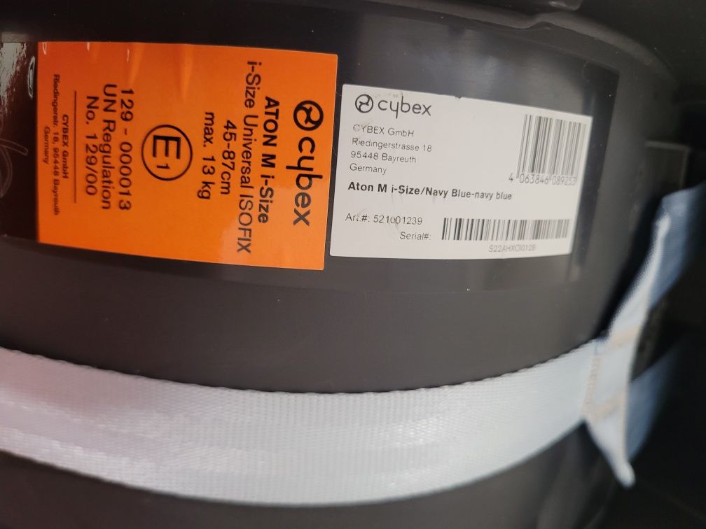 Ovinho Cybex +.Adaptadores (Oferta base isofix)