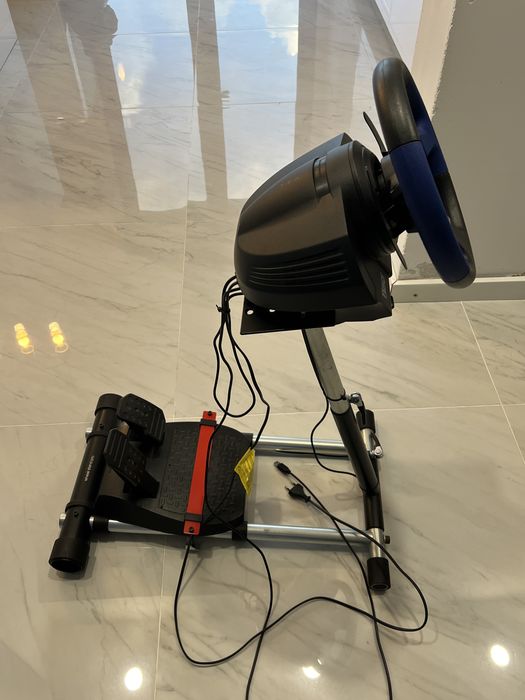 Volante de Jogos com Suporte