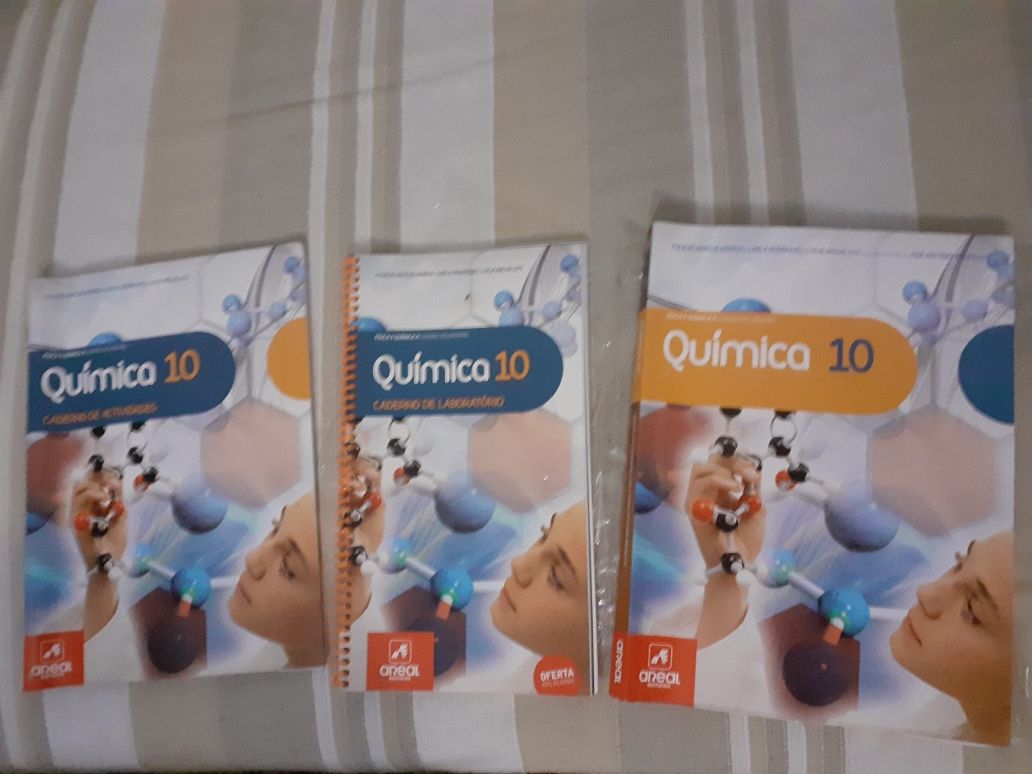 Livros Escolares Física e Química 10 ano