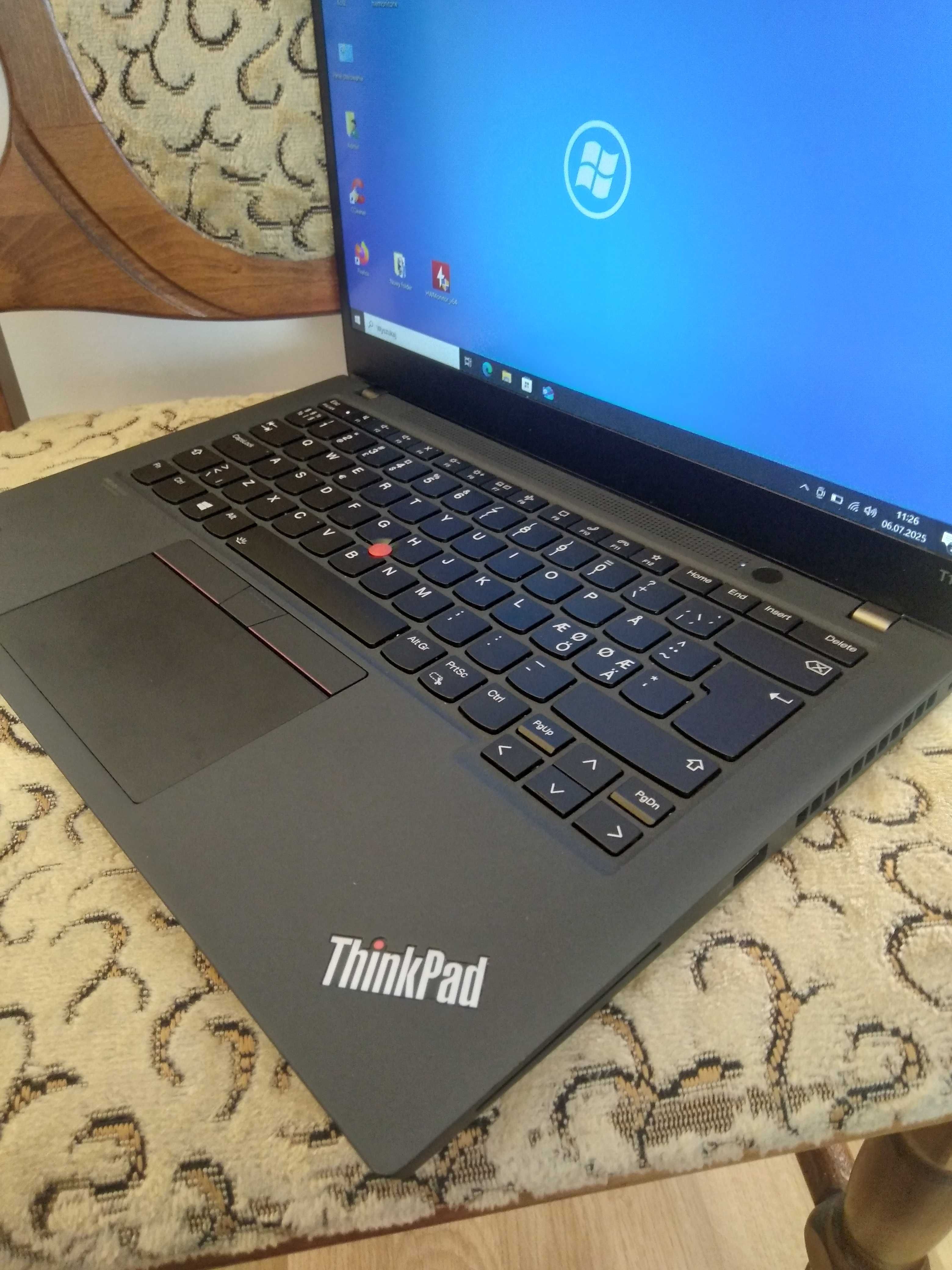 Laptop Lenovo ThinkPad T14s Gen 2_SSD 512 GB_Ram 16 GB_Bat. 9 godz.