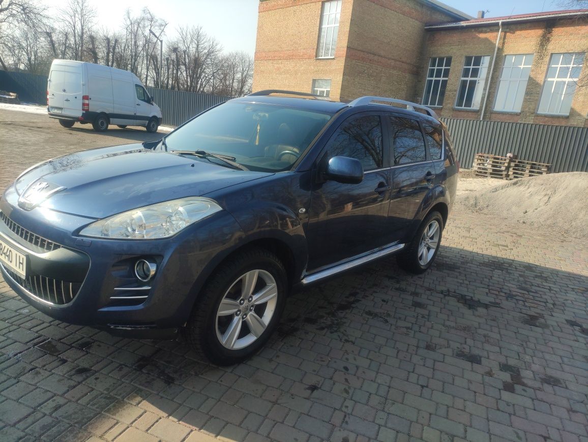 Peugeot 4007 2.2 дизель повний привід читати опис