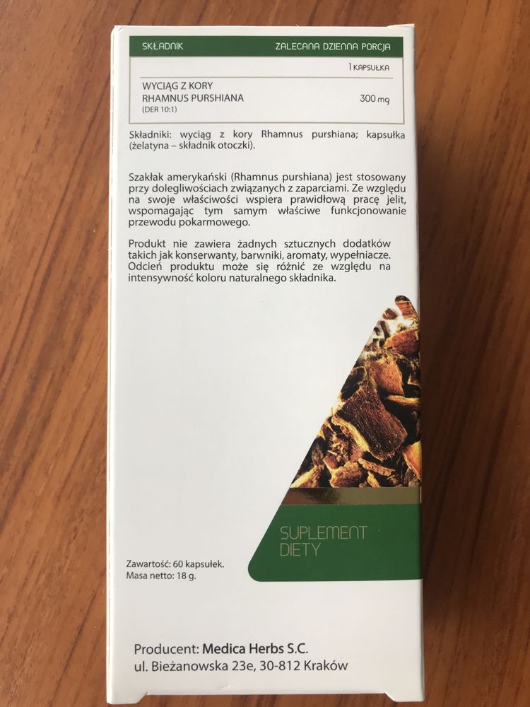 Suplement diety Medica Herbs Cascara Sagrada 300 mg kapsułki 60 szt.