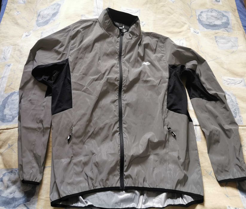 Kurtka odblaskowa  męska Zig tkany  100 % poliester  Silver Reflective