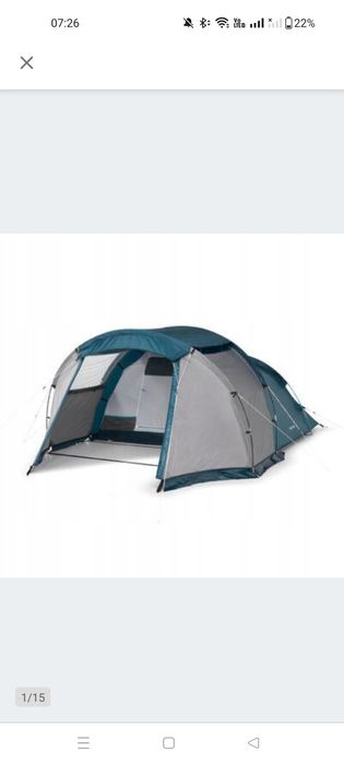 Namiot 4 osobowy Quechua MH100