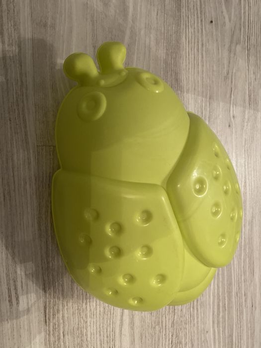 Lampka Ikea zielona biedronka