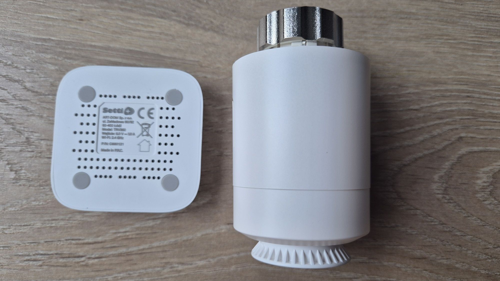 Nowa głowica termostatyczna + bramka Zigbee Setti+ TRV350