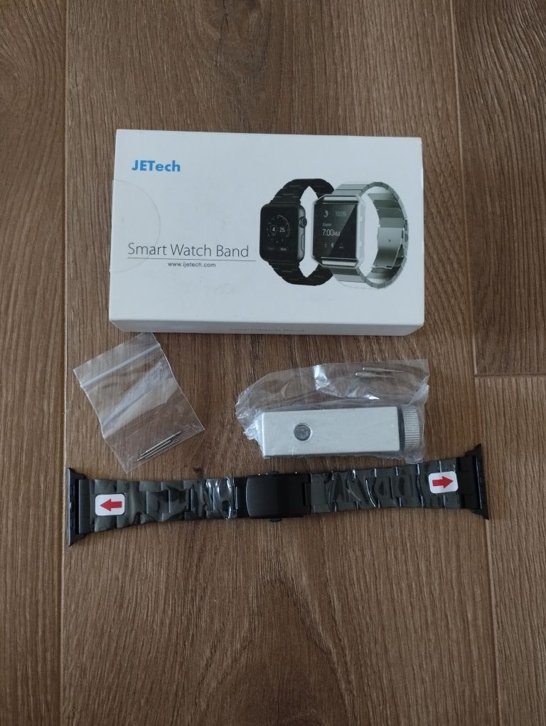 Pasek smartwatch band Jetech czarny bransoletka!  Super