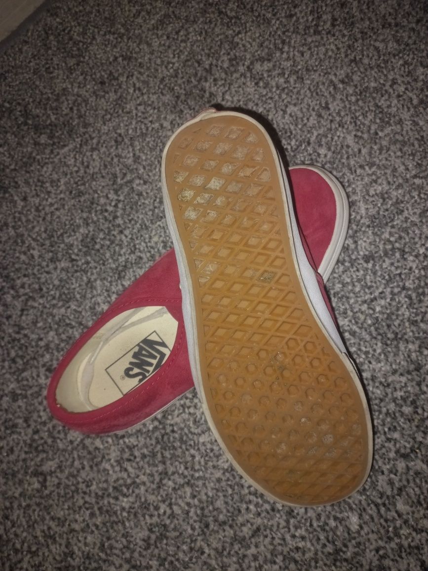 Damskie buty vans rozm 38 stan idealny nowe bordowe