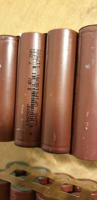 Baterias Pilhas Recarregável Li-Ion, 18650