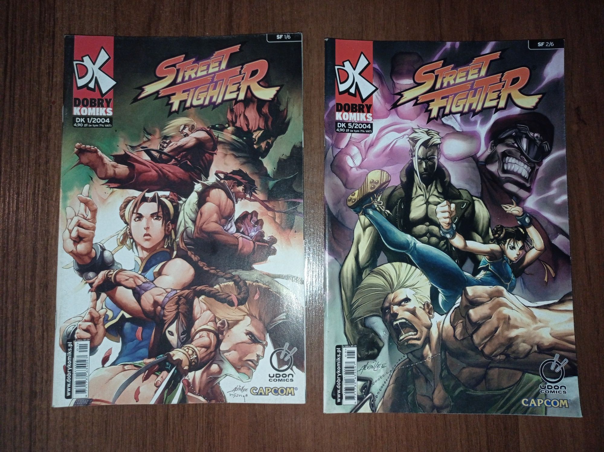 4 Komiksy Dk Street Fighter