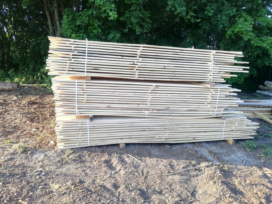 Deski szalunkowe impregnowane(obiciowe) , więźba dachowa, stemple bud