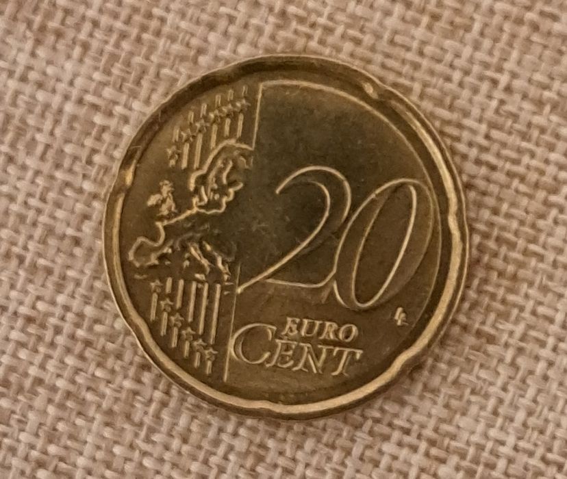 20 eurocentów  Niemcy z 2021 roku.