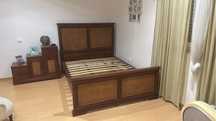 Mobilia de quarto casal madeira maciça