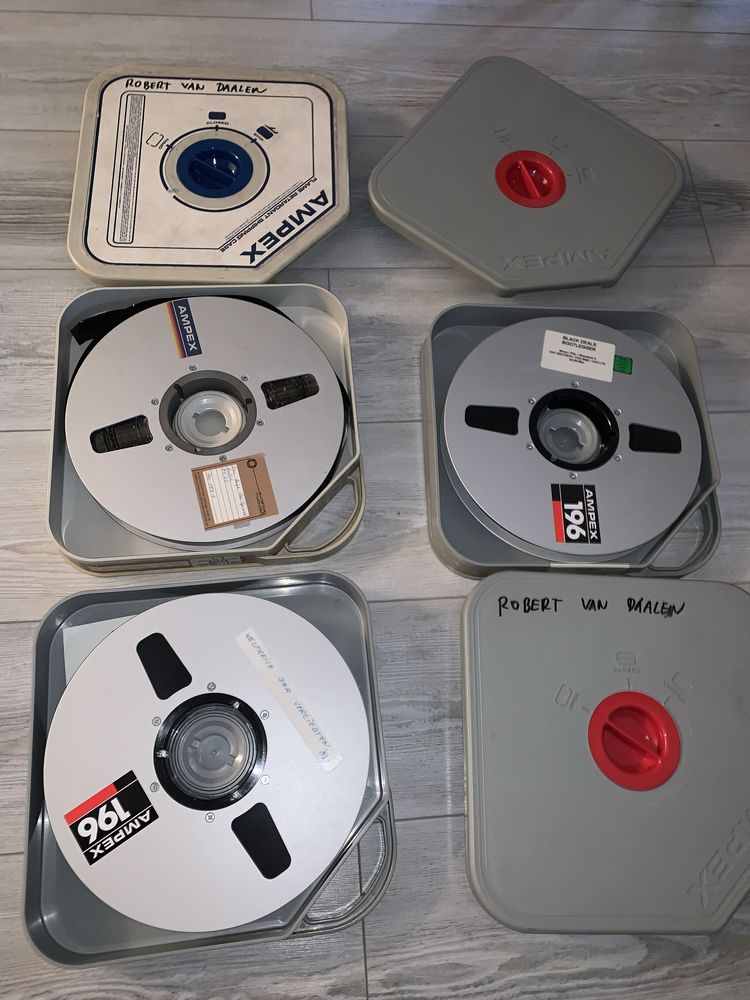 Tasmy Ampex  Szpule