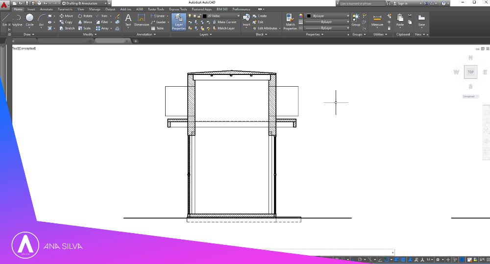 Elaboração de projetos em Autocad 2D e 3D